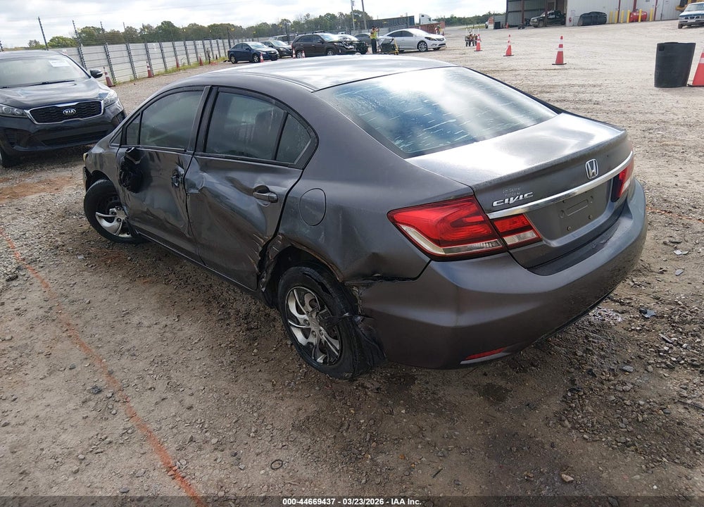 2014 HONDA CIVIC LX VIN: 2HGFB2F51EH552579