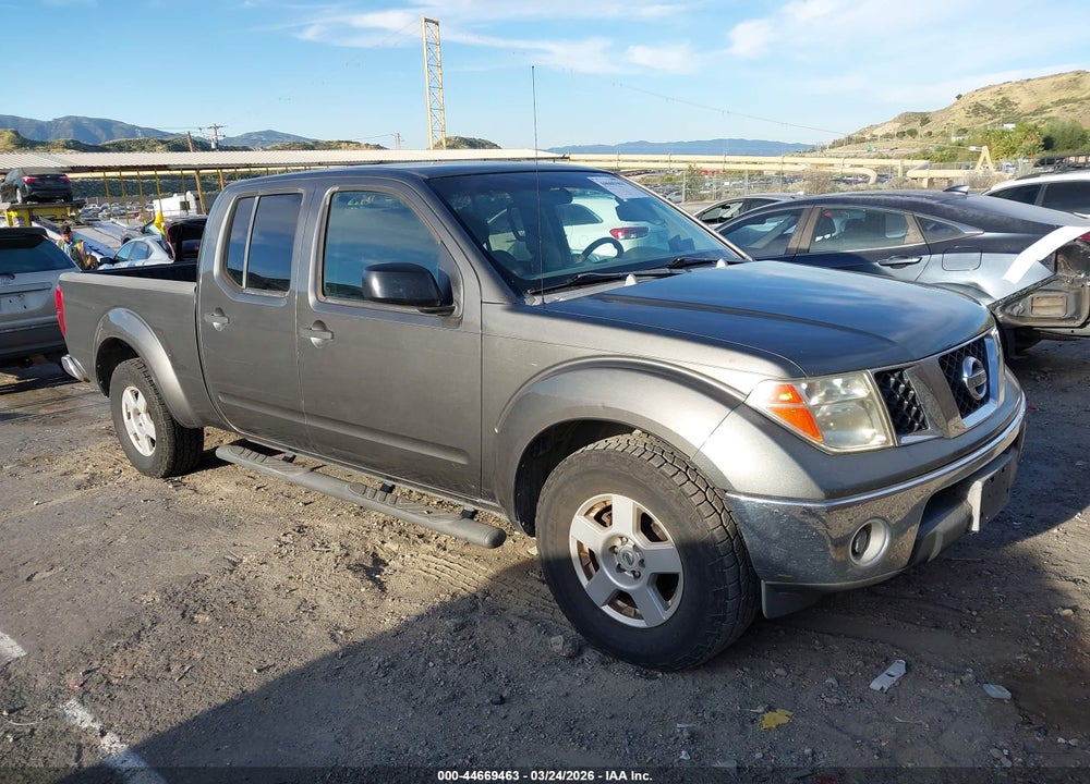 2007 NISSAN FRONTIER SE VIN: 1N6AD09U47C448603