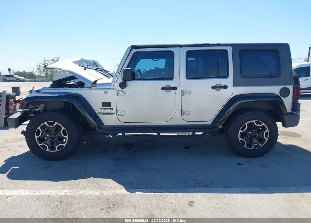 2010 JEEP WRANGLER UNLIMITED SPORT VIN: 1J4BA3H18AL218783
