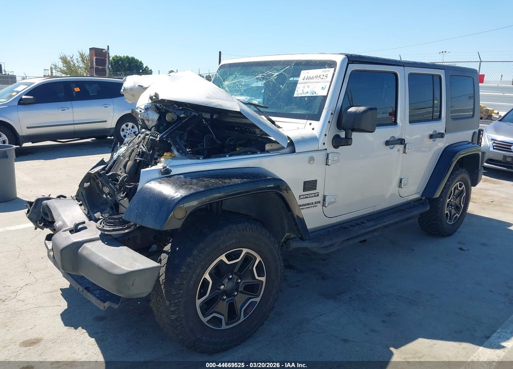 2010 JEEP WRANGLER UNLIMITED SPORT VIN: 1J4BA3H18AL218783