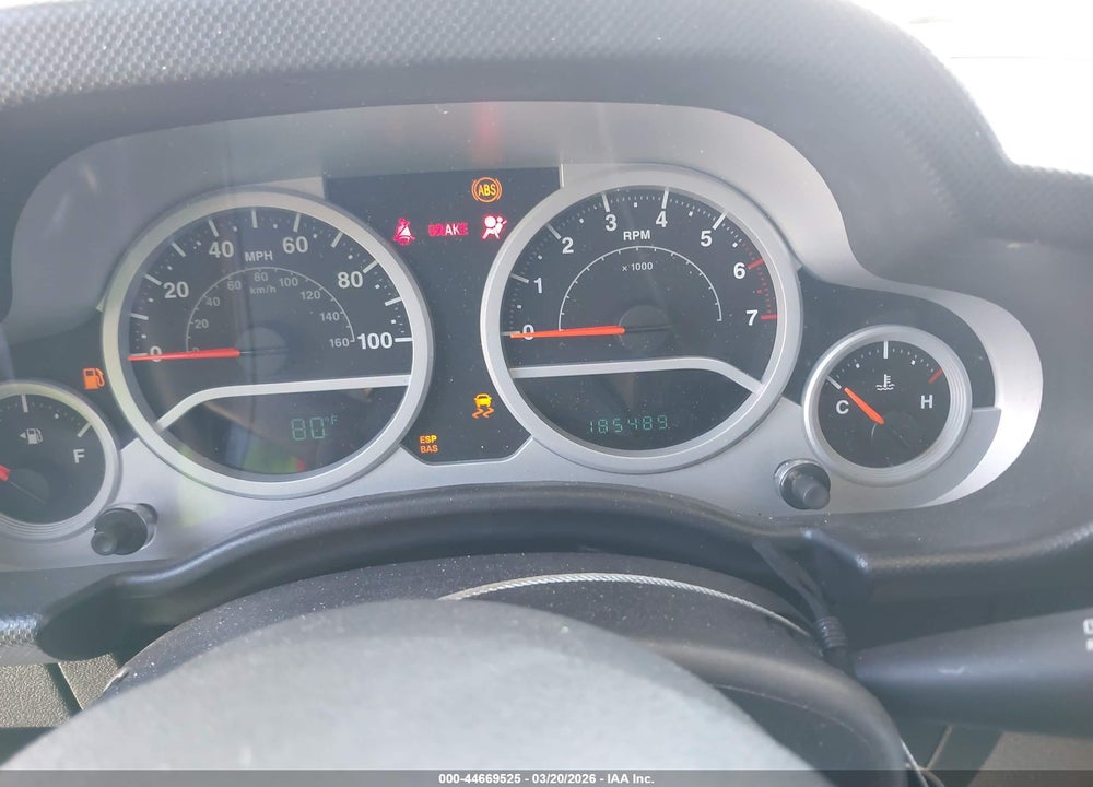 2010 JEEP WRANGLER UNLIMITED SPORT VIN: 1J4BA3H18AL218783