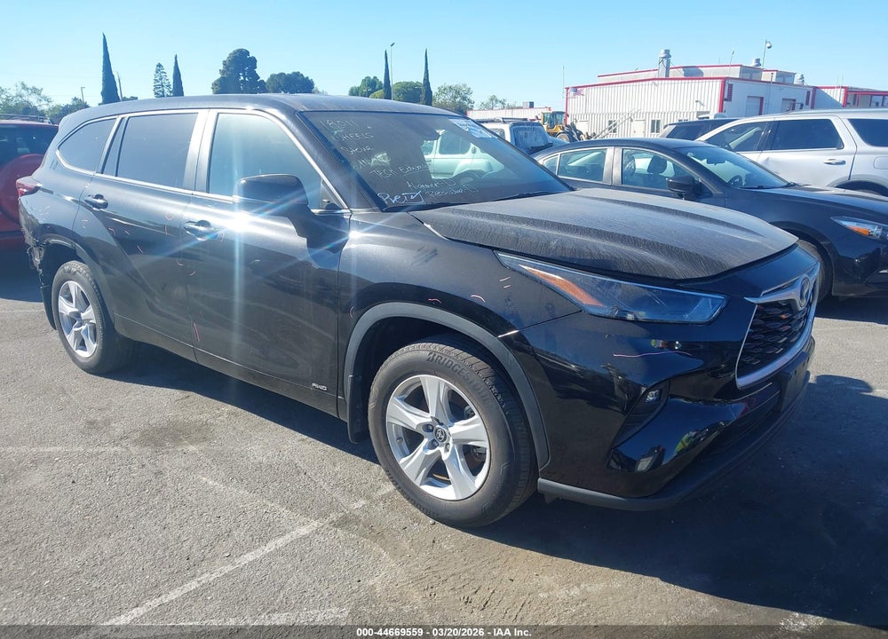 2024 TOYOTA HIGHLANDER HYBRID LE VIN: 5TDBBRCH2RS140618