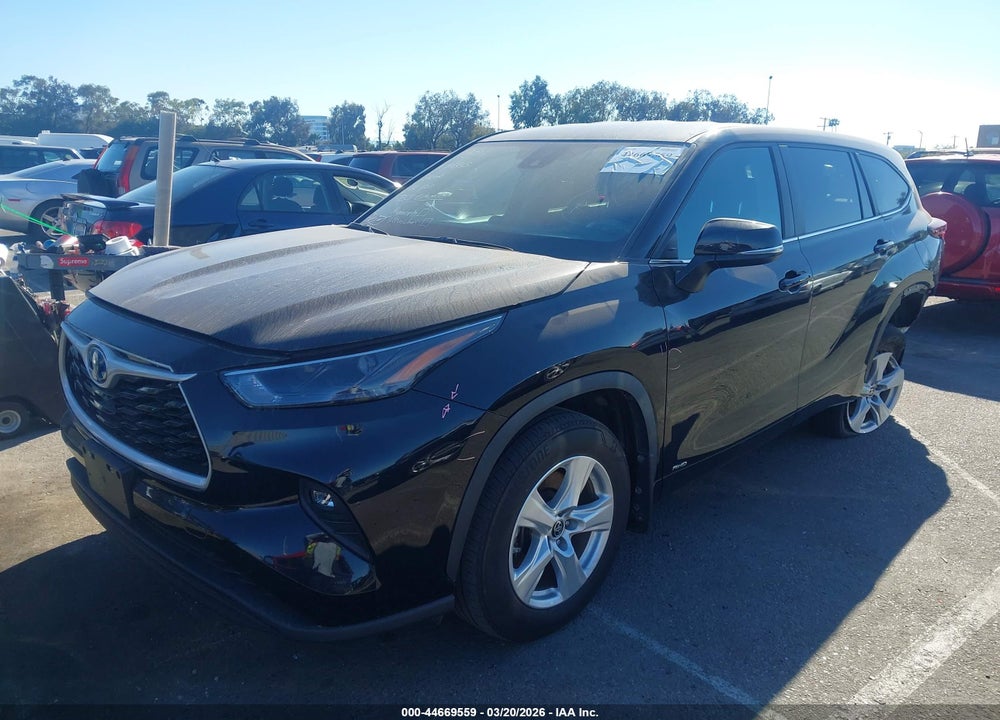 2024 TOYOTA HIGHLANDER HYBRID LE VIN: 5TDBBRCH2RS140618