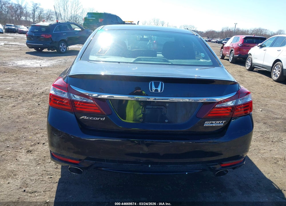 2017 HONDA ACCORD SPORT SE VIN: 1HGCR2F18HA056239