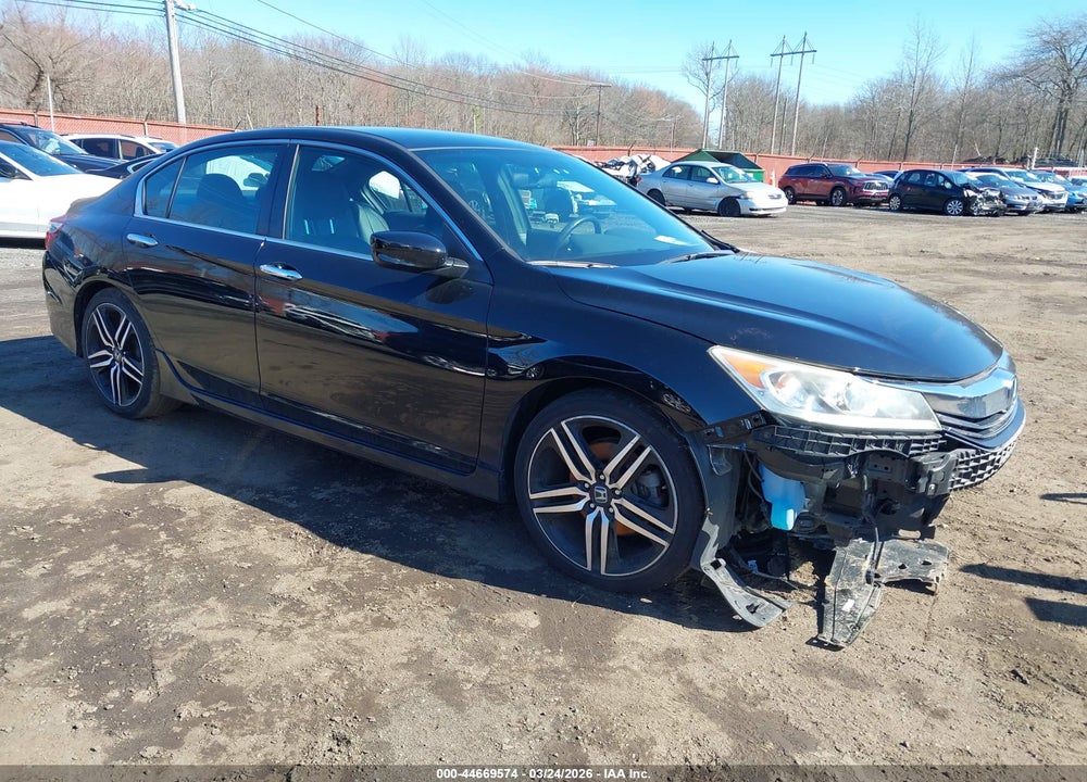 2017 HONDA ACCORD SPORT SE VIN: 1HGCR2F18HA056239