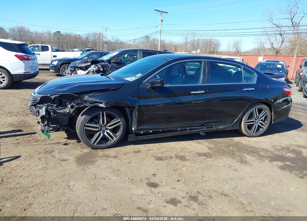 2017 HONDA ACCORD SPORT SE VIN: 1HGCR2F18HA056239
