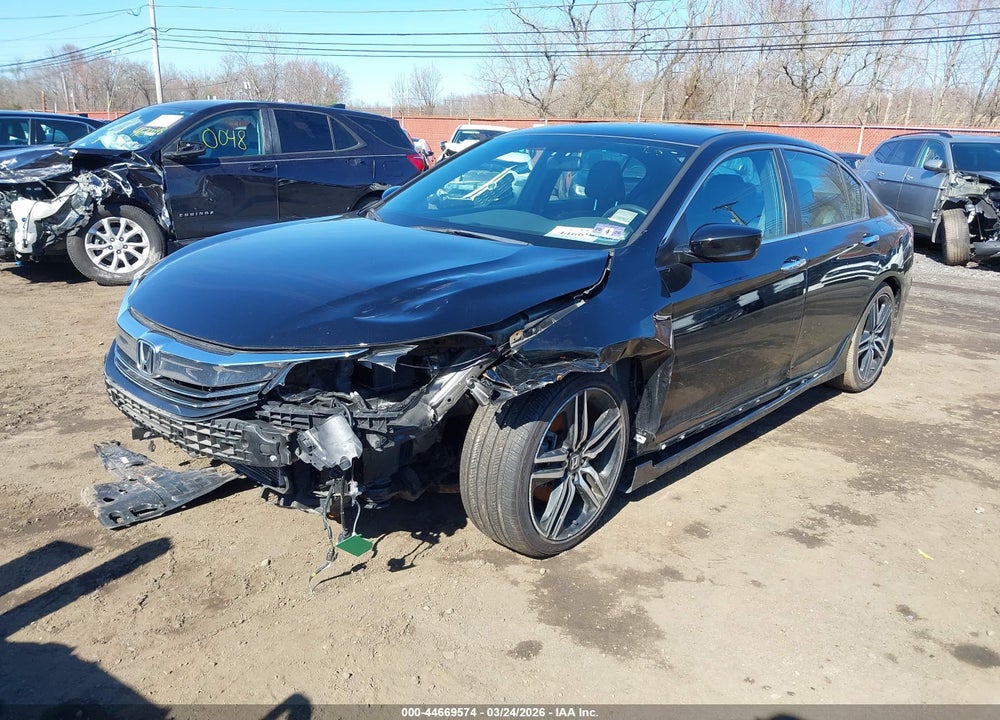 2017 HONDA ACCORD SPORT SE VIN: 1HGCR2F18HA056239