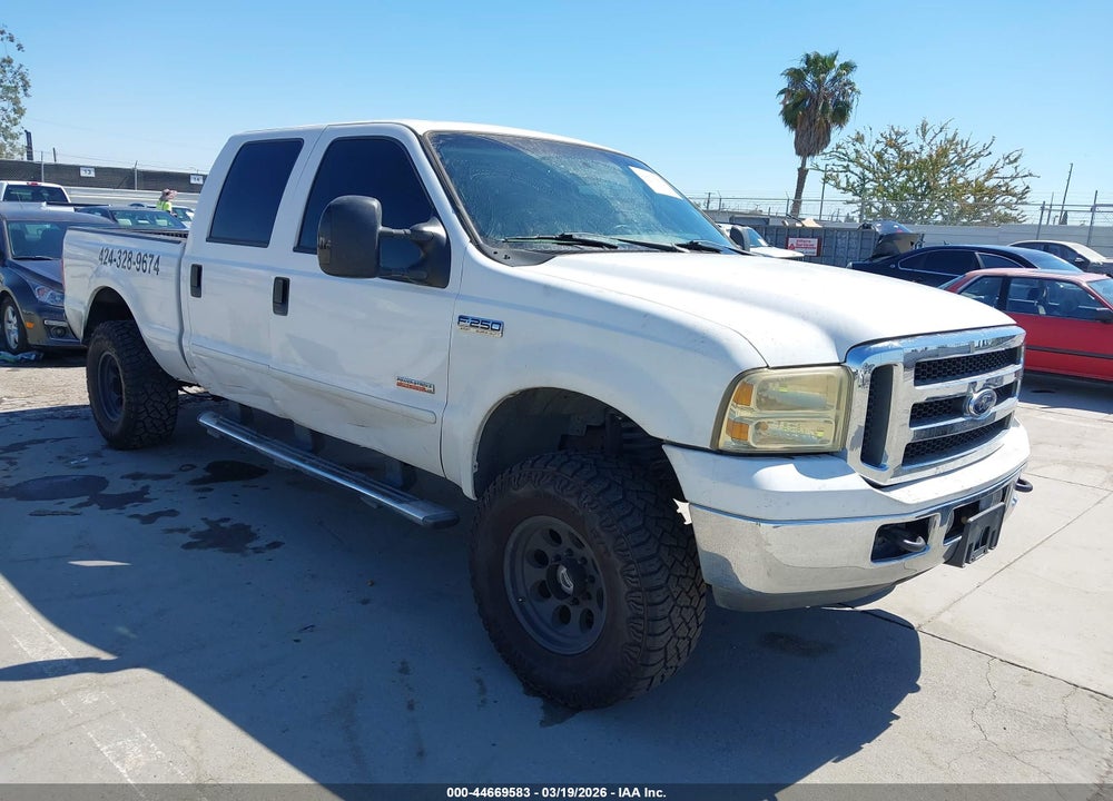 2006 FORD F-250 LARIAT/XL/XLT VIN: 1FTSW21P76EA30686