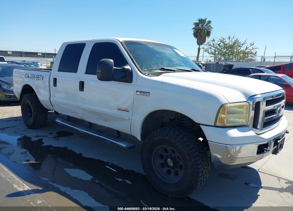 2006 FORD F-250 LARIAT/XL/XLT VIN: 1FTSW21P76EA30686