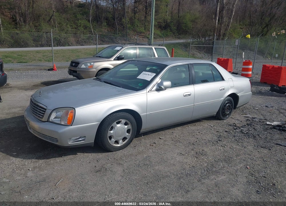 2000 CADILLAC DEVILLE STANDARD VIN: 1G6KD54YXYU200188