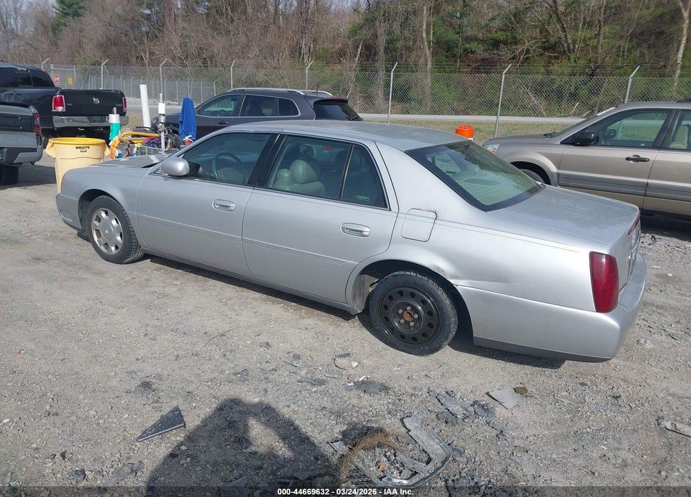 2000 CADILLAC DEVILLE STANDARD VIN: 1G6KD54YXYU200188