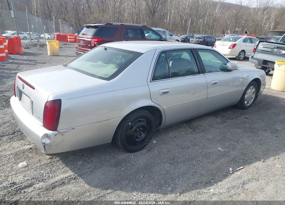 2000 CADILLAC DEVILLE STANDARD VIN: 1G6KD54YXYU200188