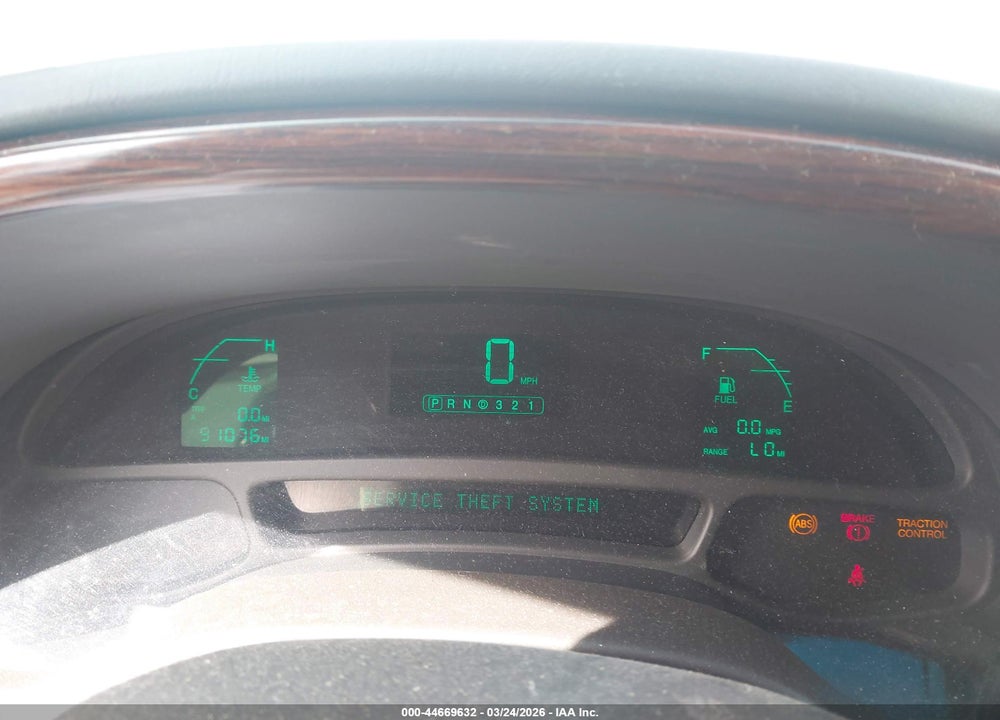 2000 CADILLAC DEVILLE STANDARD VIN: 1G6KD54YXYU200188