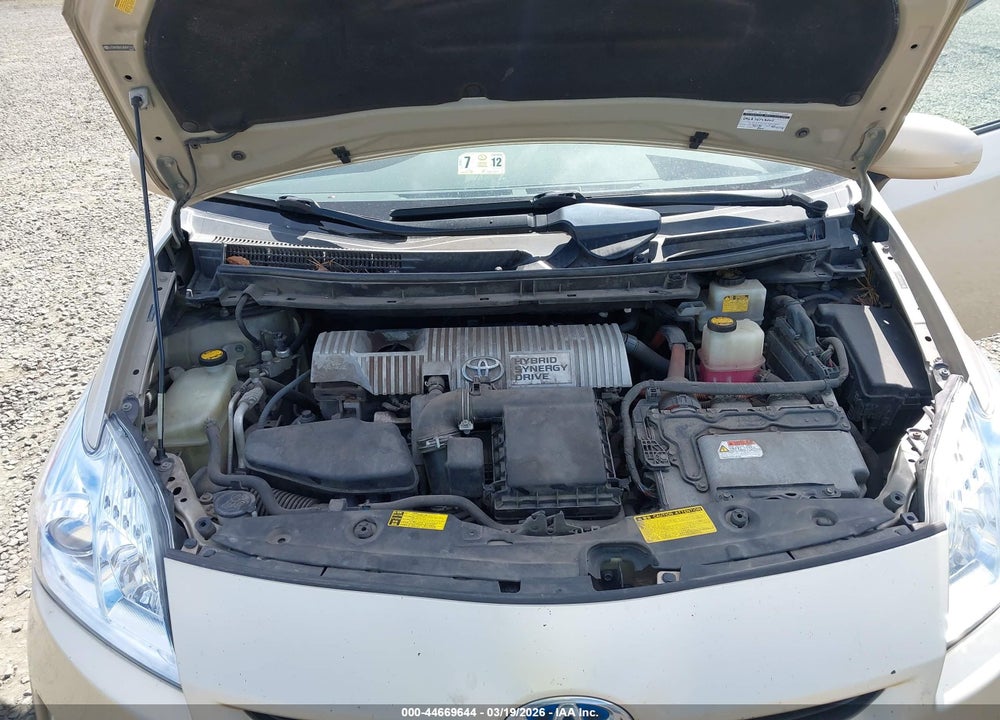 2010 TOYOTA PRIUS III VIN: JTDKN3DU2A0091153