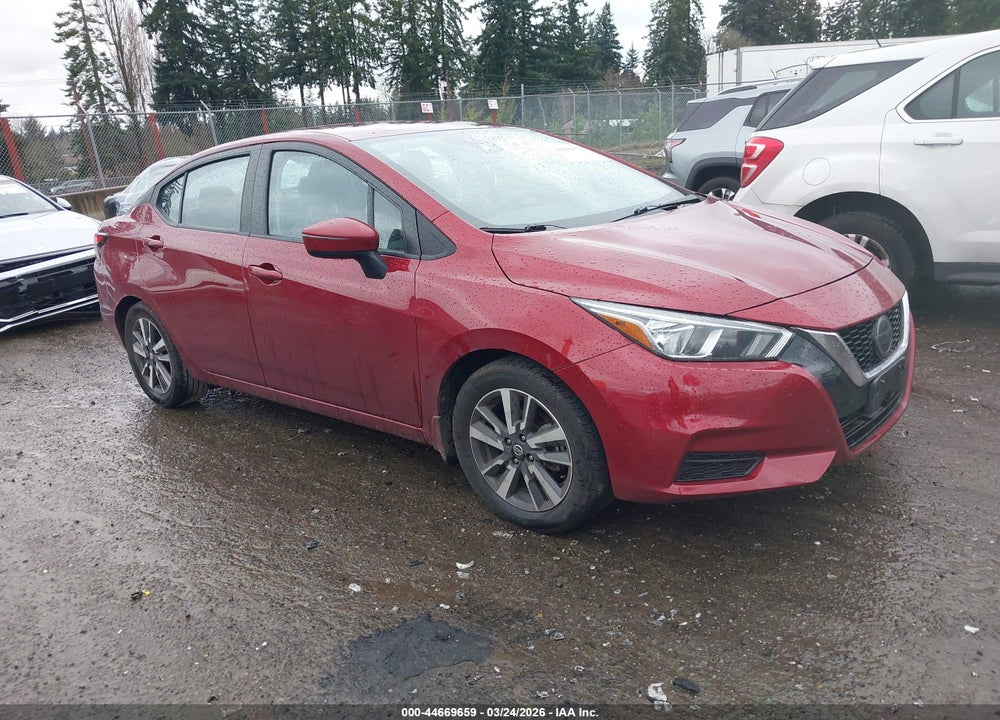 2021 NISSAN VERSA SV XTRONIC CVT VIN: 3N1CN8EV3ML847057
