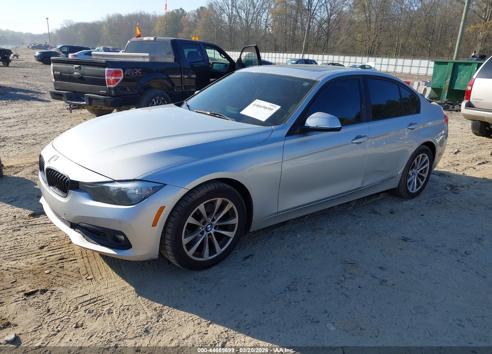 2016 BMW 320I VIN: WBA8A9C57GK617502