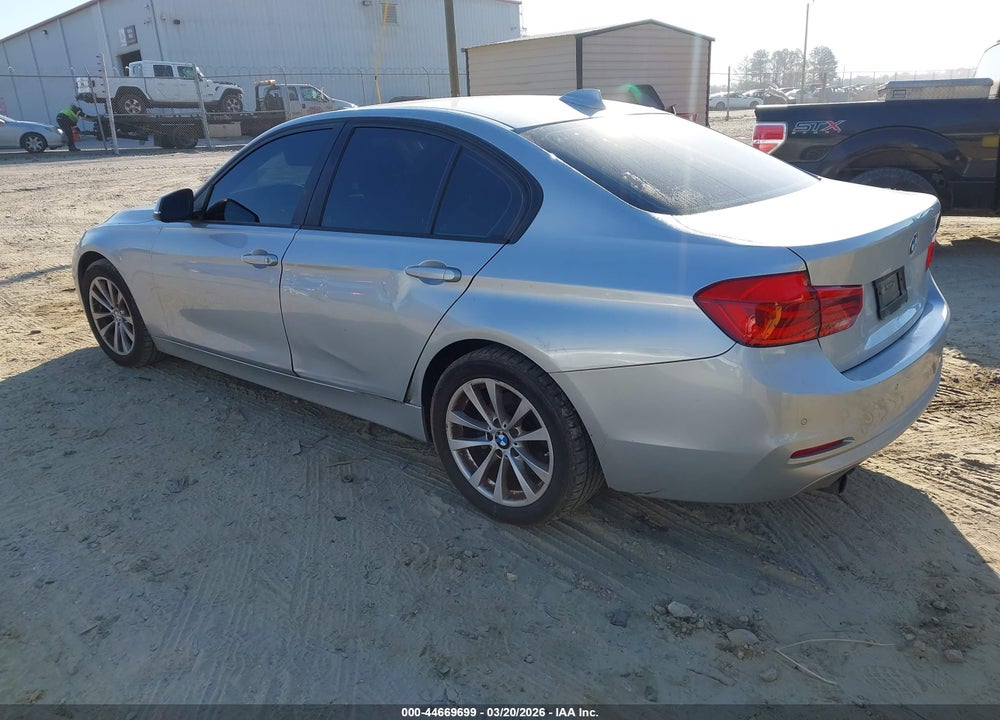 2016 BMW 320I VIN: WBA8A9C57GK617502
