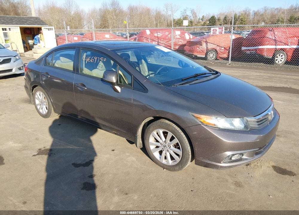 2012 HONDA CIVIC EX VIN: 2HGFB2F80CH503980