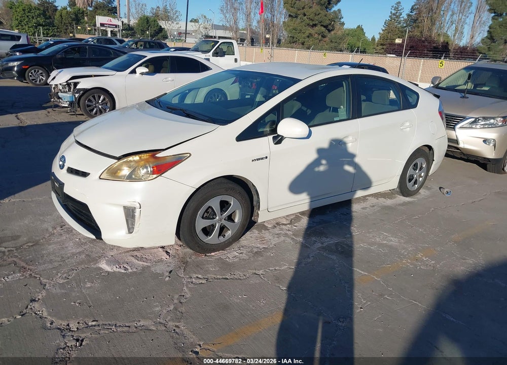 2015 TOYOTA PRIUS TWO VIN: JTDKN3DU9F2002349