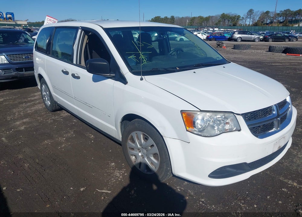 2014 DODGE GRAND CARAVAN AMERICAN VALUE PKG VIN: 2C4RDGBG2ER317094