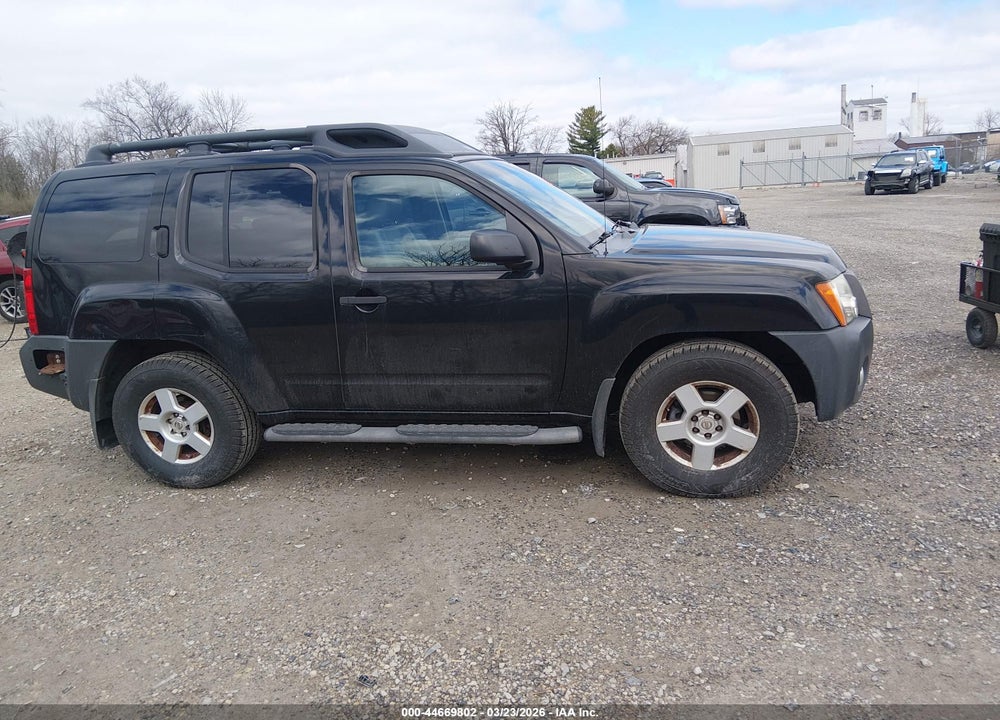 2005 NISSAN XTERRA S VIN: 5N1AN08U05C624217
