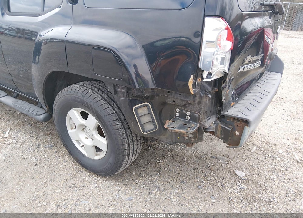 2005 NISSAN XTERRA S VIN: 5N1AN08U05C624217