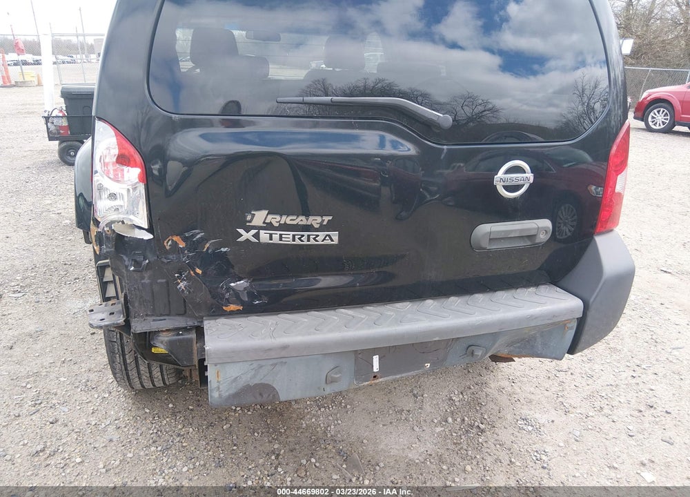 2005 NISSAN XTERRA S VIN: 5N1AN08U05C624217