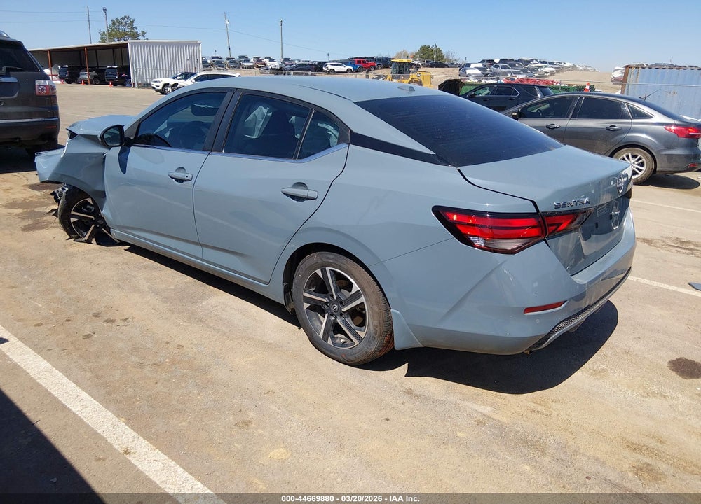2024 NISSAN SENTRA SV XTRONIC CVT VIN: 3N1AB8CV3RY301548