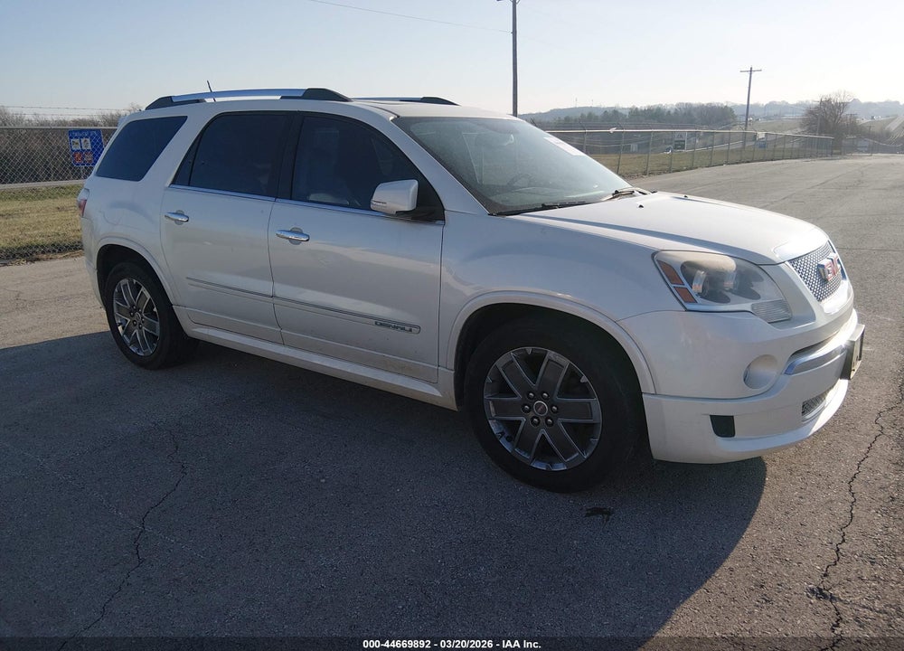 2012 GMC ACADIA DENALI VIN: 1GKKRTEDXCJ301938