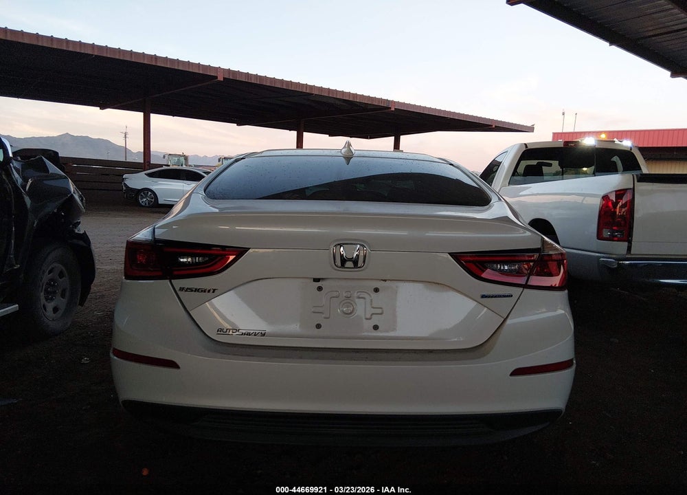 2019 HONDA INSIGHT EX VIN: 19XZE4F51KE018259