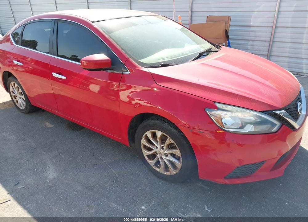 2018 NISSAN SENTRA SV VIN: 3N1AB7AP9JL623045