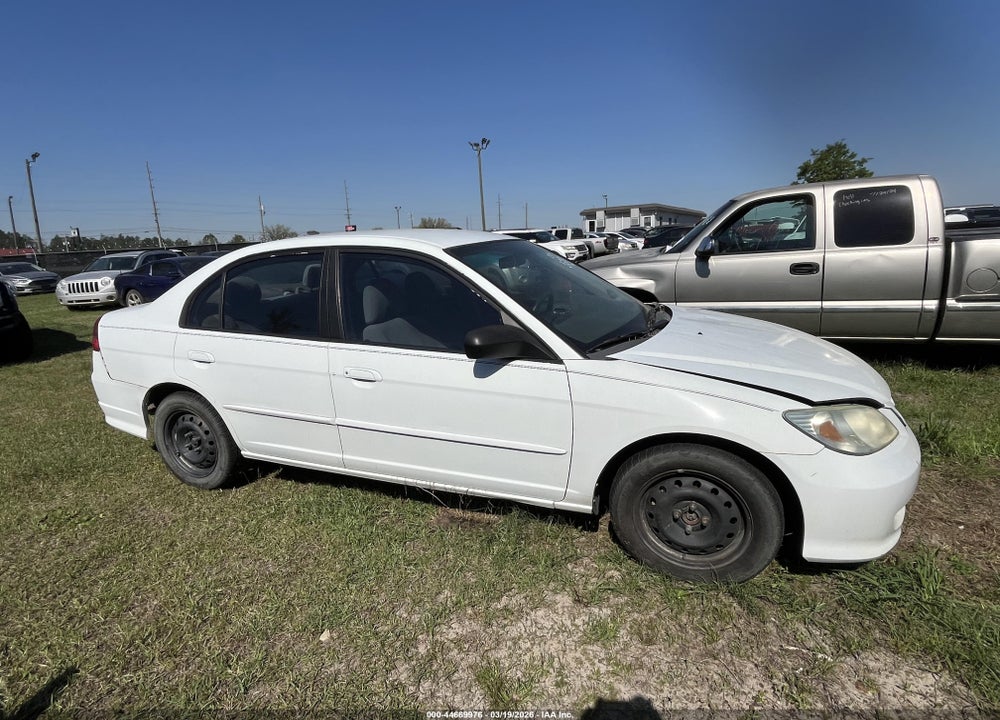 2005 HONDA CIVIC LX VIN: 2HGES16575H601323