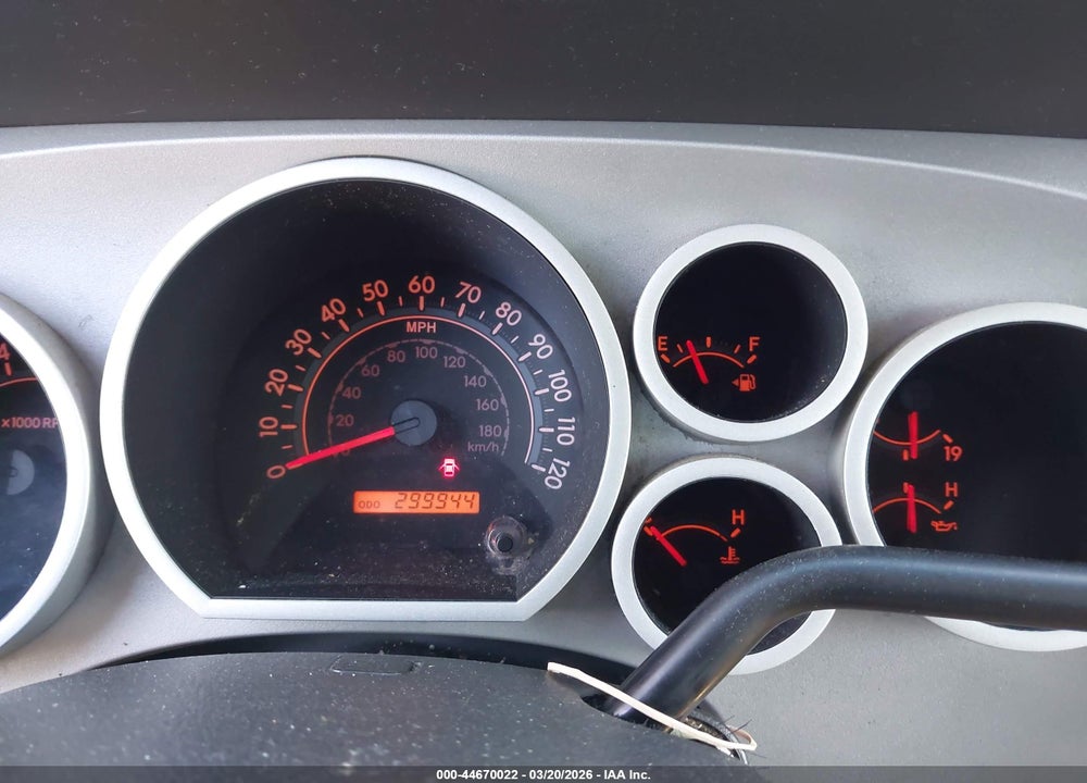 2008 TOYOTA TUNDRA BASE V6 VIN: 5TFRU54188X012623