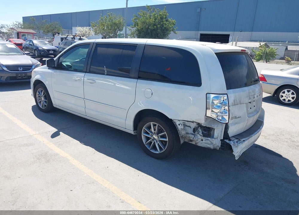 2014 DODGE GRAND CARAVAN R/T VIN: 2C4RDGEG8ER278071