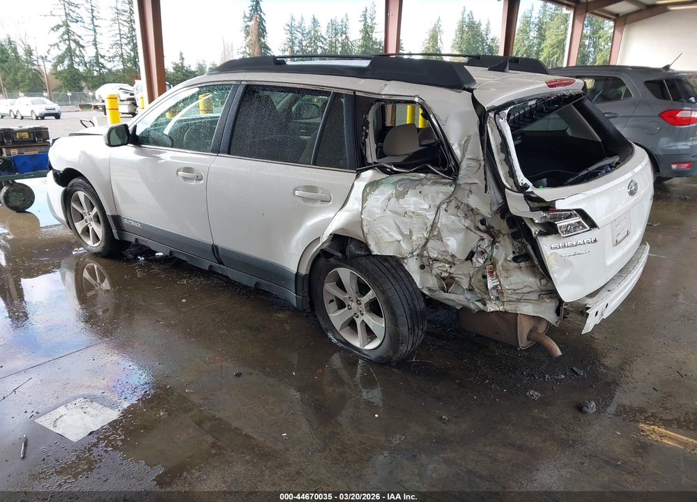 2014 SUBARU OUTBACK 2.5I PREMIUM VIN: 4S4BRBCC9E3264920