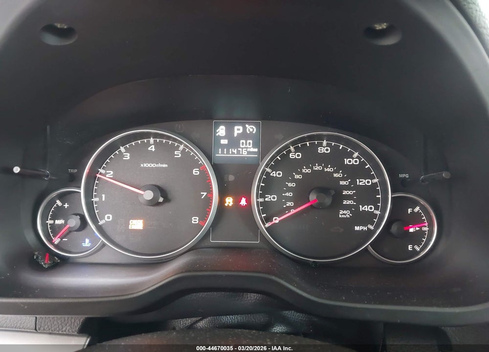 2014 SUBARU OUTBACK 2.5I PREMIUM VIN: 4S4BRBCC9E3264920