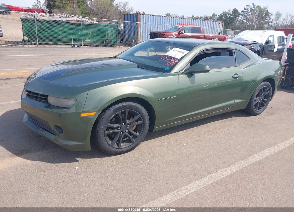 2015 CHEVROLET CAMARO 1LT VIN: 2G1FD1E3XF9118412