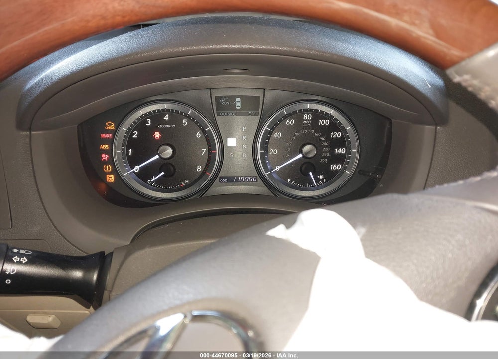 2011 LEXUS ES 350 VIN: JTHBK1EG7B2435795