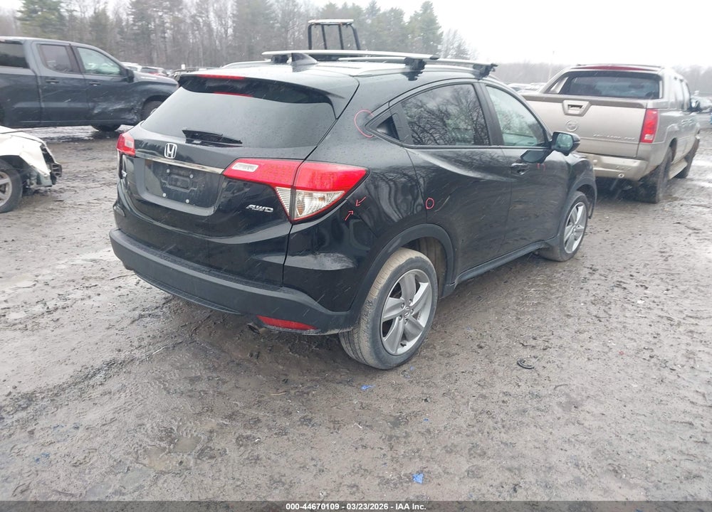 2020 HONDA HR-V AWD EX VIN: 3CZRU6H51LM712561
