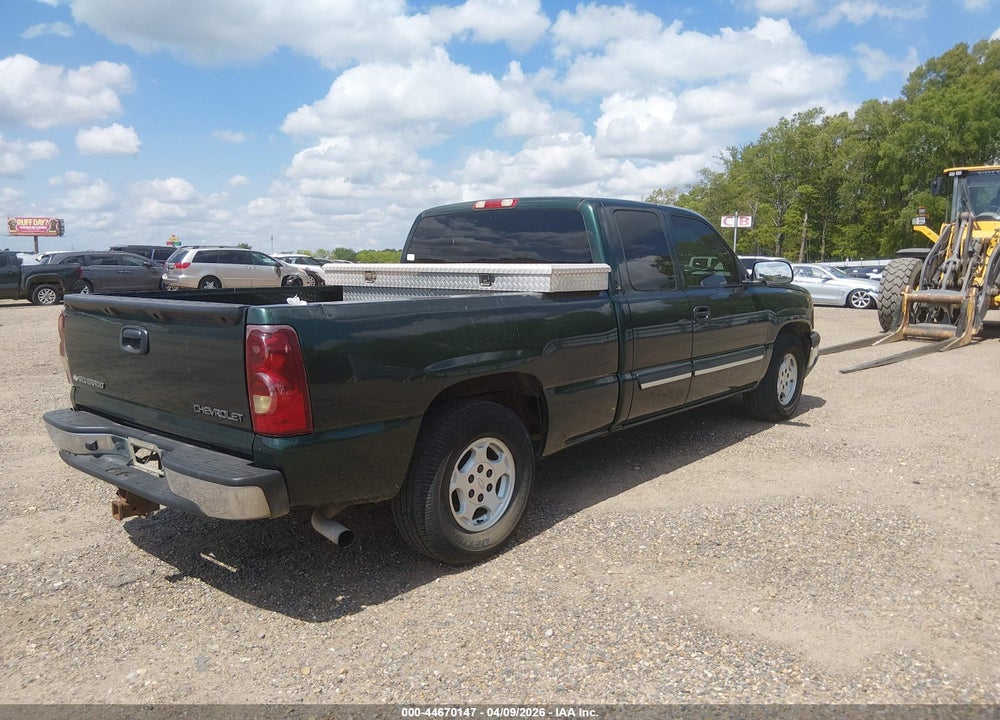 2003 CHEVROLET SILVERADO 1500 LS VIN: 2GCEC19V731225896