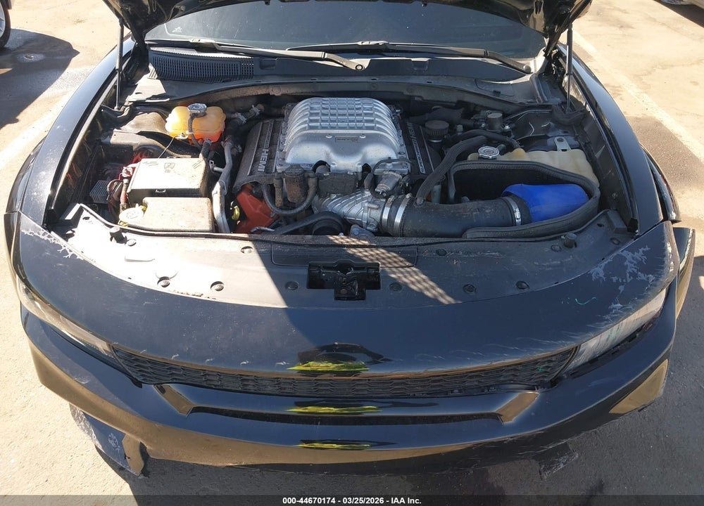 2019 DODGE CHARGER SRT HELLCAT RWD VIN: 2C3CDXL94KH617179