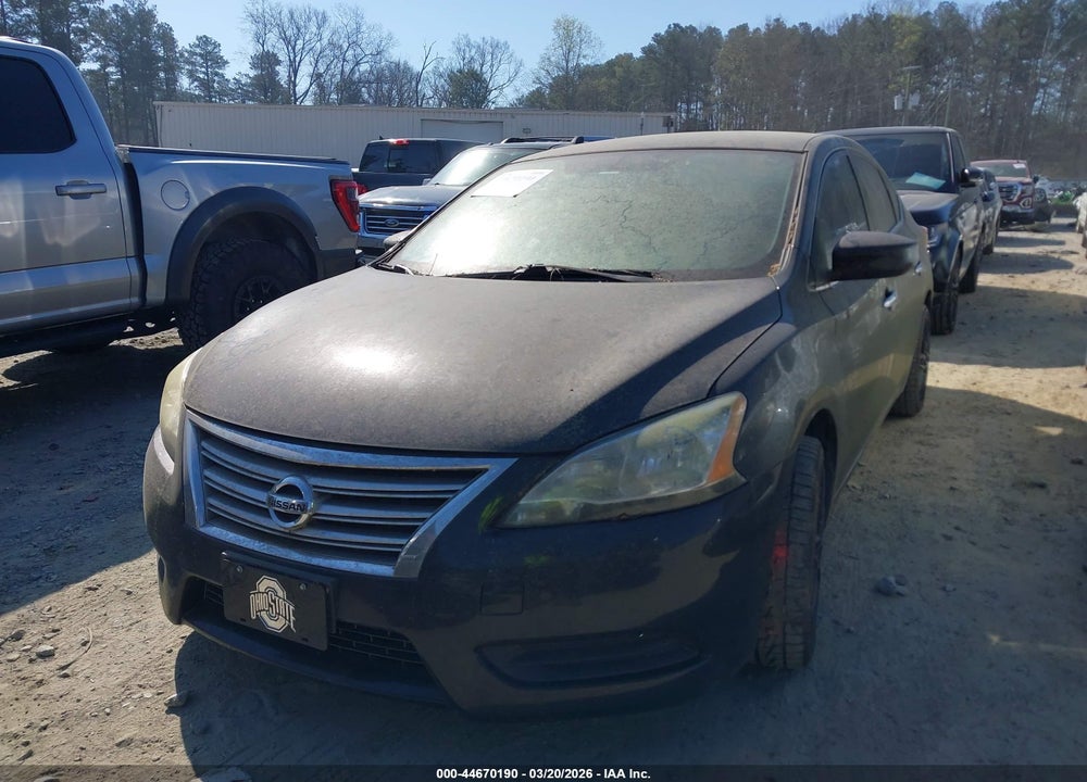 2013 NISSAN SENTRA SV VIN: 1N4AB7AP6DN904758