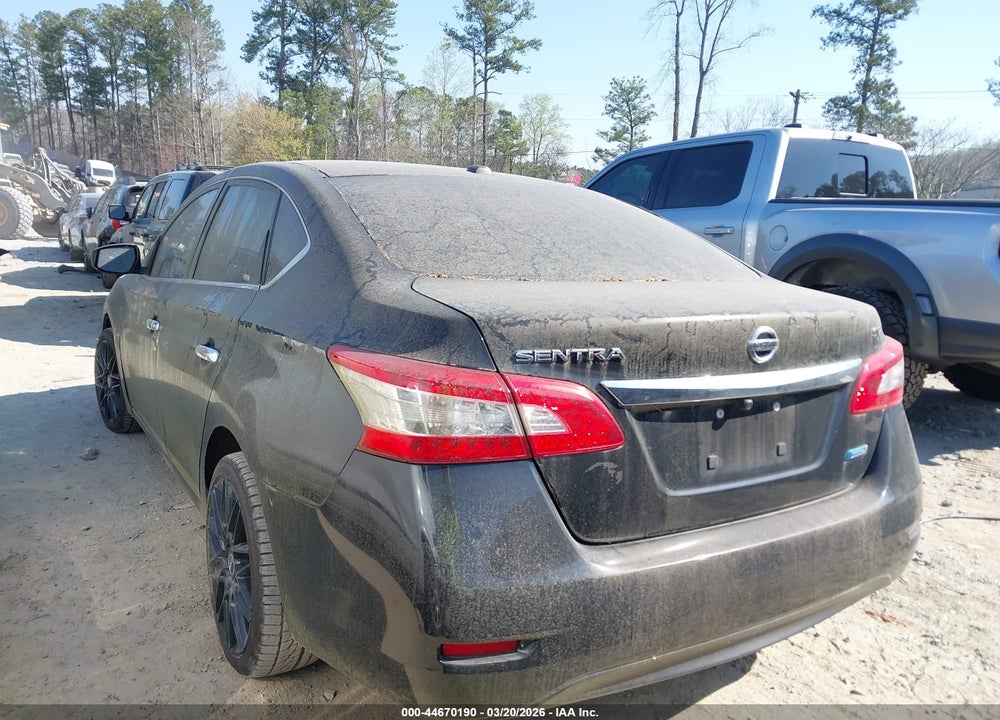 2013 NISSAN SENTRA SV VIN: 1N4AB7AP6DN904758