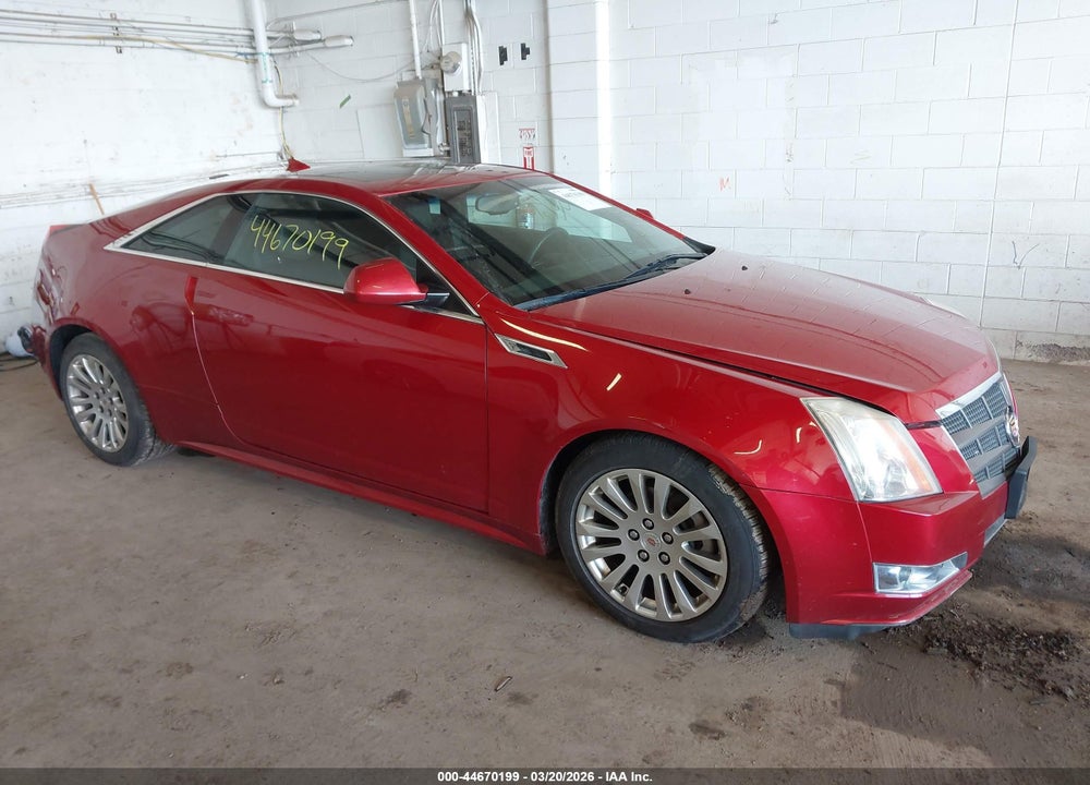 2011 CADILLAC CTS PERFORMANCE VIN: 1G6DL1ED0B0128870