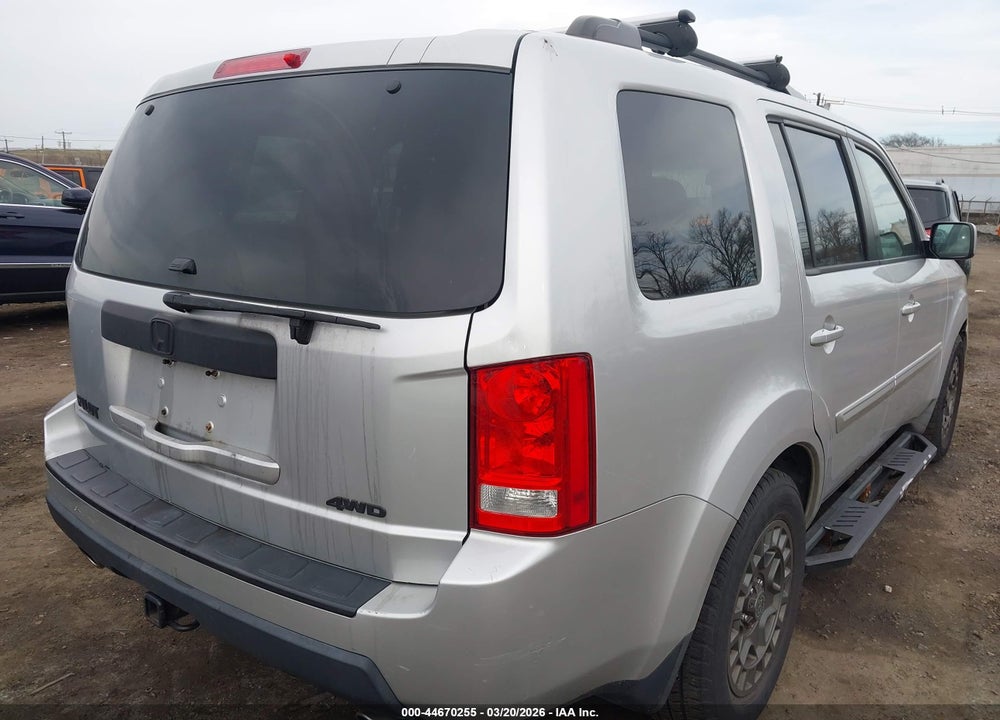 2009 HONDA PILOT EX-L VIN: 5FNYF486X9B040716