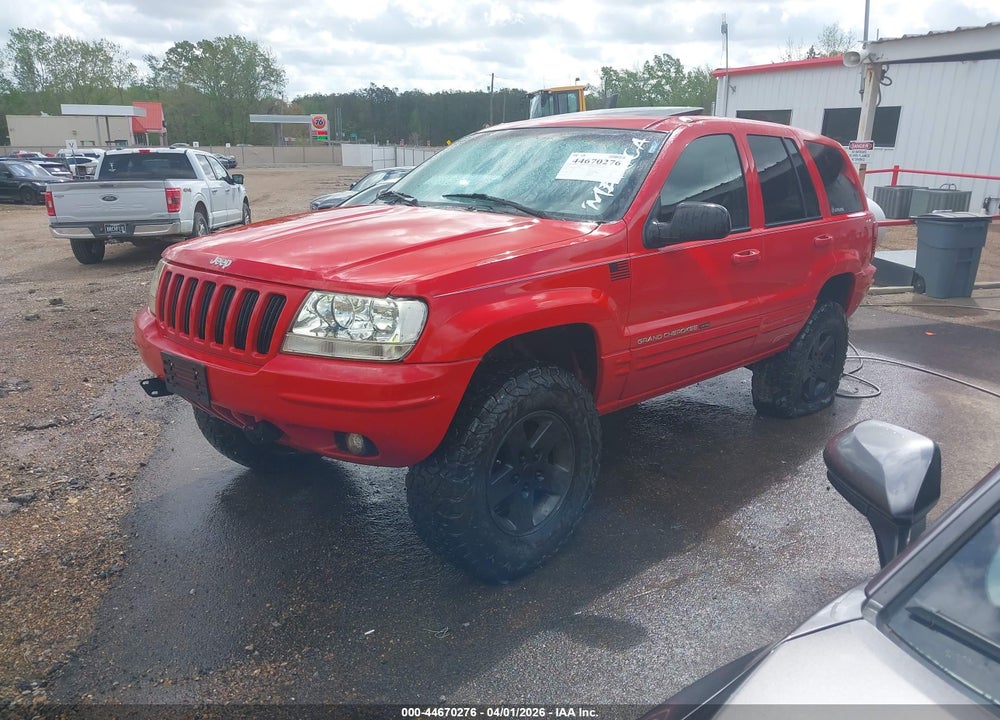 2000 JEEP GRAND CHEROKEE LIMITED VIN: 1J4GW58NXYC384741