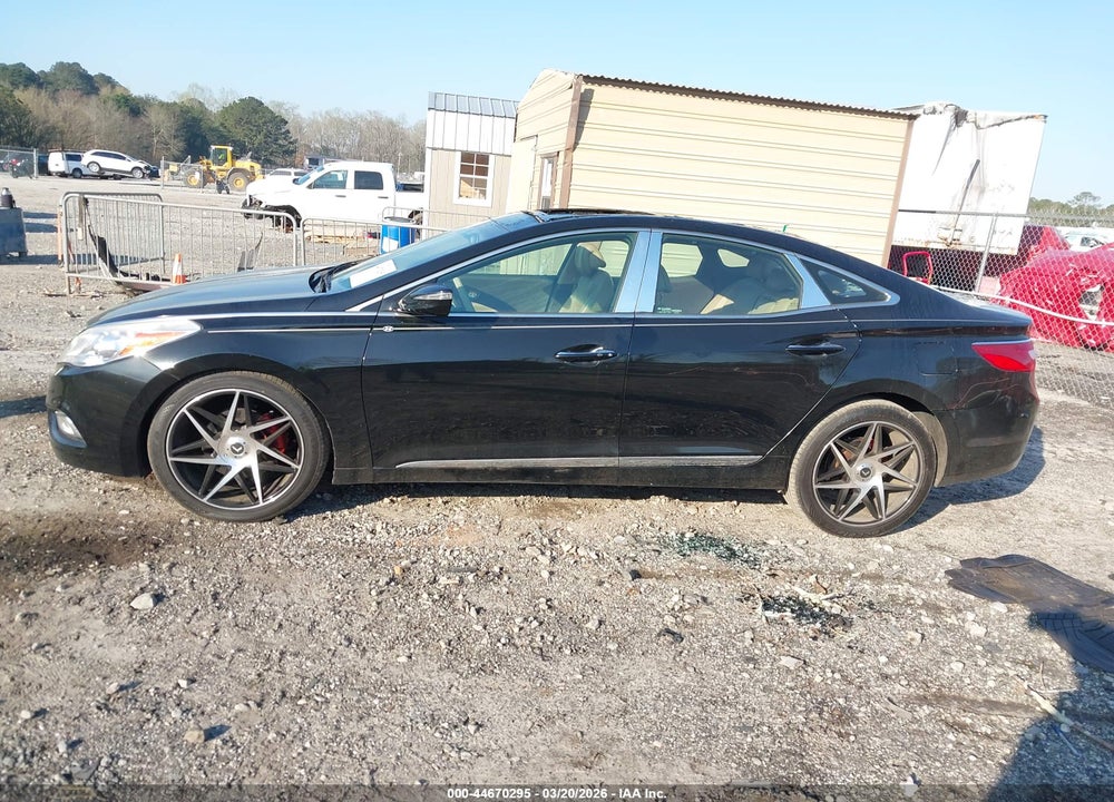 2013 HYUNDAI AZERA VIN: KMHFH4JG0DA225987