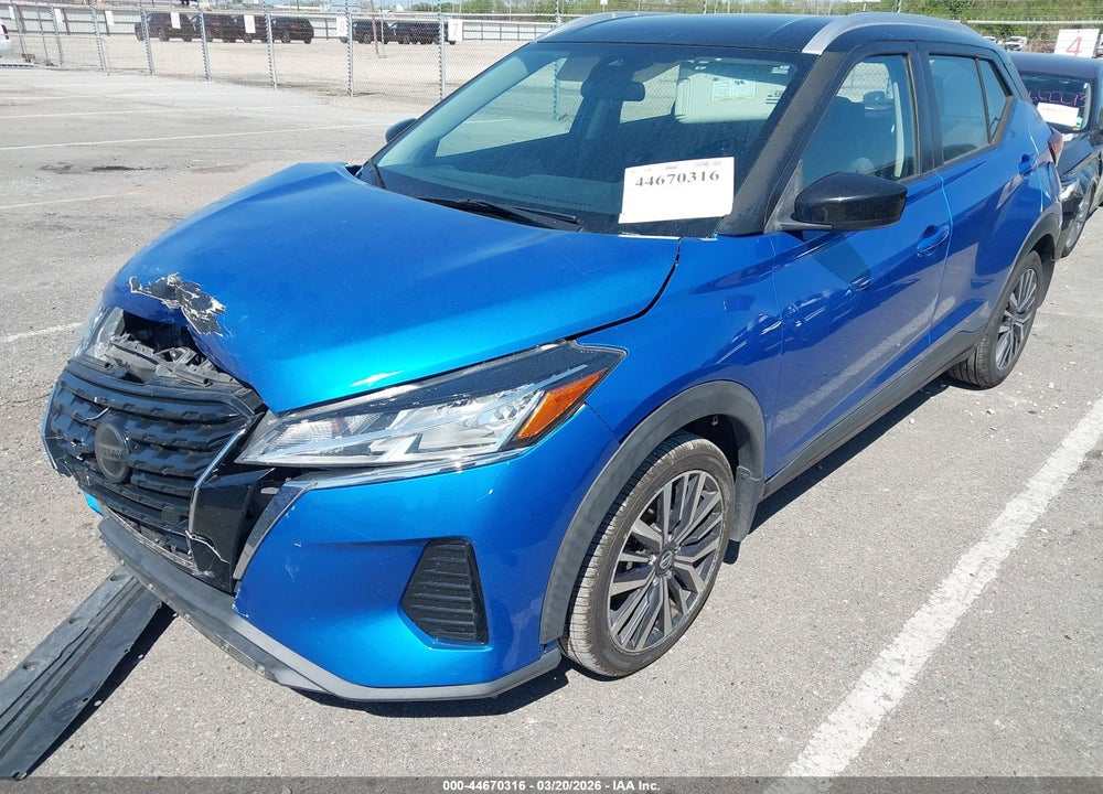 2021 NISSAN KICKS SV XTRONIC CVT VIN: 3N1CP5CV1ML537551