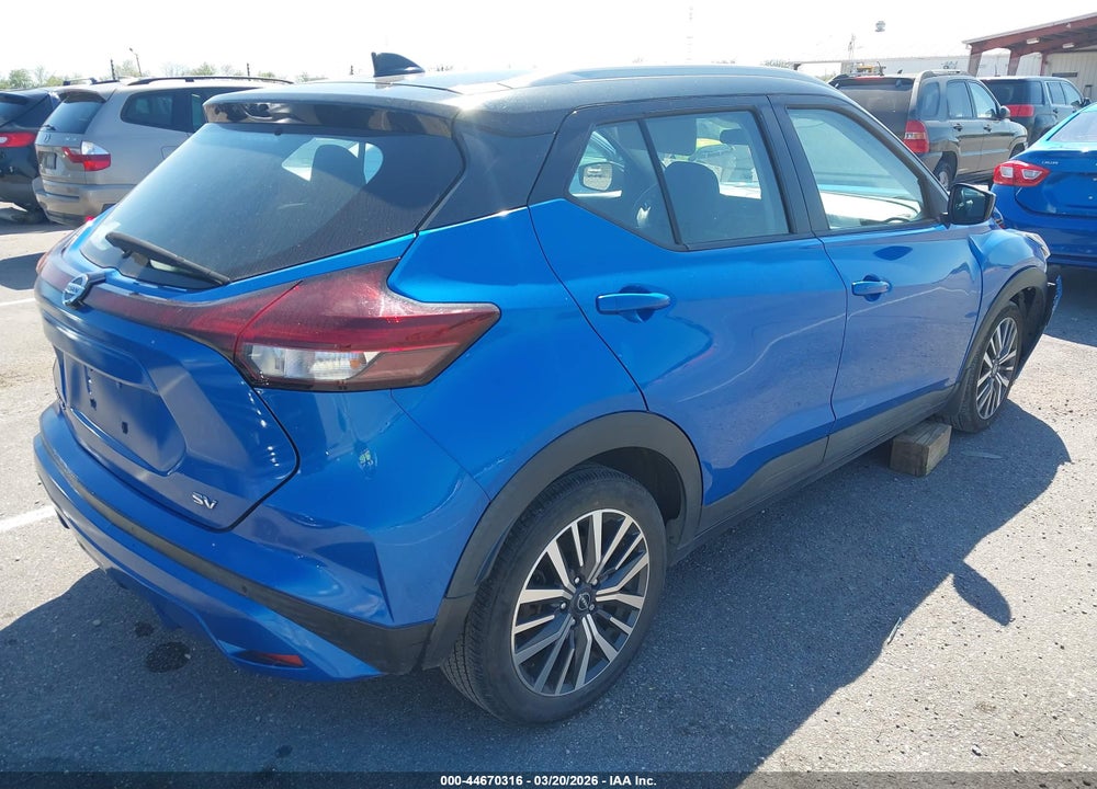2021 NISSAN KICKS SV XTRONIC CVT VIN: 3N1CP5CV1ML537551