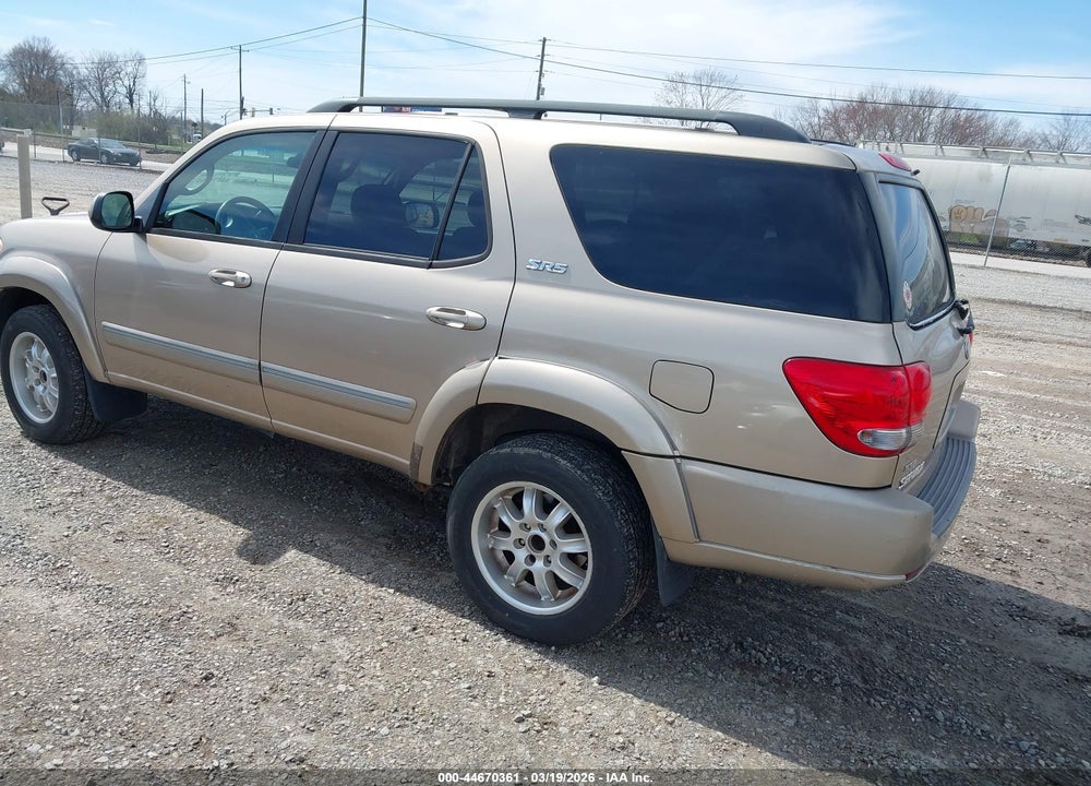 2005 TOYOTA SEQUOIA SR5 V8 VIN: 5TDZT34A95S261330